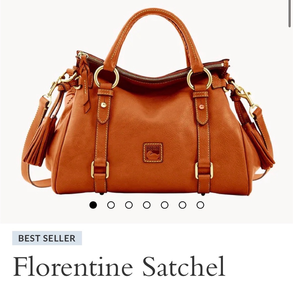 Dooney & Bourke Florentine Satchel in Natural